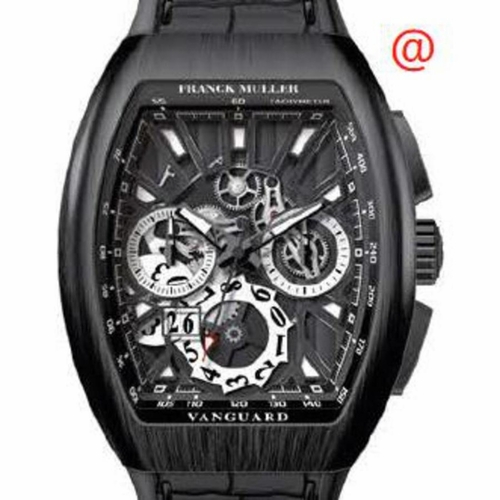 Franck Muller V45CCGDSQTTTNRBRNR(NRLUMNR) Vanguard Grande Date Mens Chronograph Automatic Watch