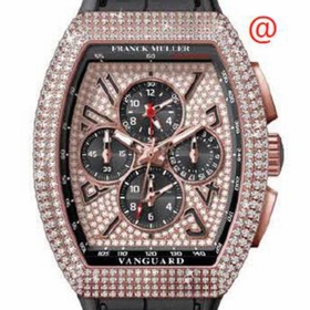 Franck Muller V45CCMBDCD5NNR(DIAMNR5N) Vanguard Mens Chronograph Automatic Watch