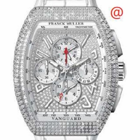 Franck Muller V45CCMBDCDACBC(DIAMBLCAC) Vanguard Mens Chronograph Automatic Watch