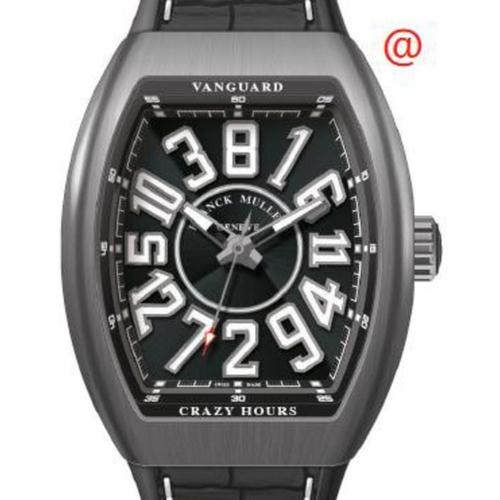 Franck Muller V45CHAMERICATTBRNR(NRBLCTTBR) Vanguard Crazy Hours Mens Automatic Watch