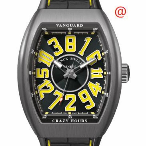 Franck Muller V45CHAMERICATTBRNR(NRJABLC) Vanguard Crazy Hours Mens Automatic Watch