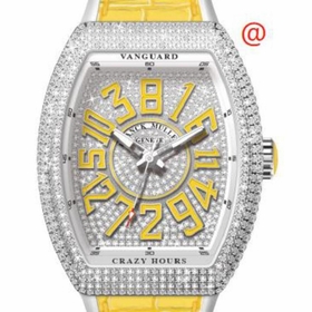 Franck Muller V45CHDCDACJA(DIAMJAAC) Vanguard Crazy Hours Mens Automatic Watch