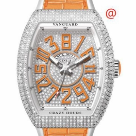 Franck Muller V45CHDCDACOR(DIAMORAC) Vanguard Crazy Hours Mens Automatic Watch