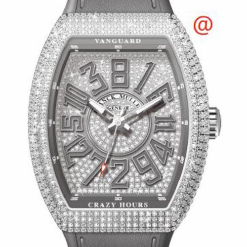 Franck Muller V45CHDCDACTT(DIAMTTAC) Vanguard Crazy Hours Mens Automatic Watch