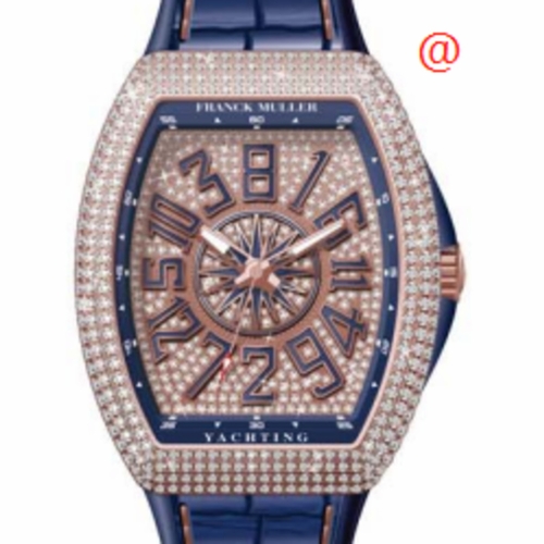 Franck Muller V45CHDCDYACHTING5NBL(DIAMBL5N) Vanguard Yachting Mens Automatic Watch