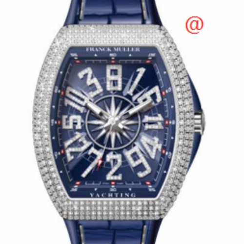 Franck Muller V45CHDNBRCDYACHTINGACBL(BLDIAMAC) Vanguard Yachting Mens Automatic Watch