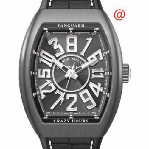 Franck Muller V45CHTTBRBC(ANTBLCBLC) Vanguard Crazy Hours Mens Automatic Watch