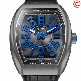 Franck Muller V45CHTTBRBL(ANTBLBL) Vanguard Crazy Hours Mens Automatic Watch