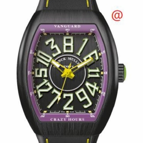 Franck Muller V45CHTTNRBRVL(NRBLCVE) Vanguard Crazy Hours Mens Automatic Watch