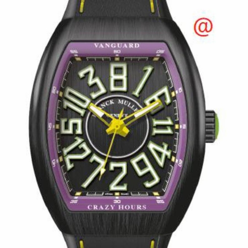 Franck Muller V45CHTTNRBRVL(NRBLCVE) Vanguard Crazy Hours Mens Automatic Watch