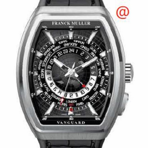 Franck Muller V45HUACBRACNR(NRBLCAC) Vanguard Mens Automatic Watch