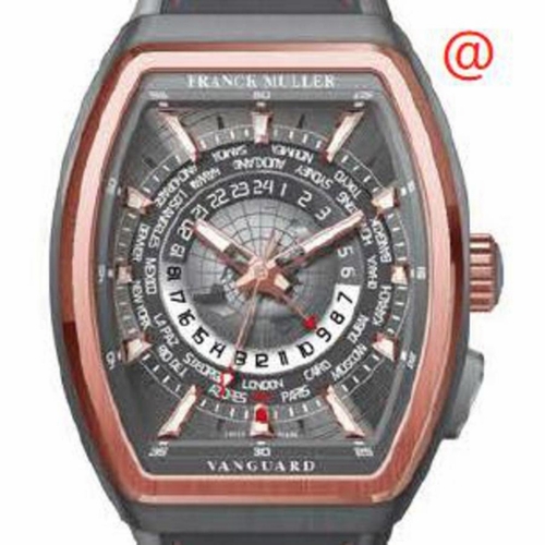Franck Muller V45HUTTBR5N5N(TTBLC5N) Vanguard Mens Automatic Watch