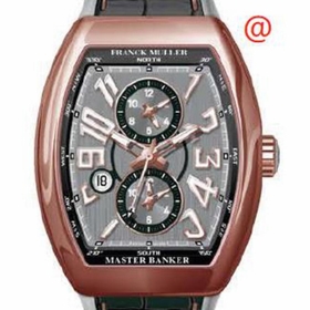 Franck Muller V45MBSCDT5NNR(TTBLC5N) Master Banker Mens Chronograph Automatic Watch