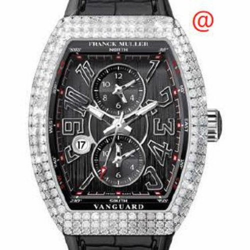 Franck Muller V45MBSCDTDACNR(NRNRAC) Master Banker Mens Chronograph Automatic Watch