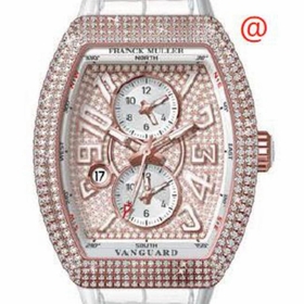 Franck Muller V45MBSCDTDCD5NBC(DIAMBLC5N) Master Banker Mens Chronograph Automatic Watch