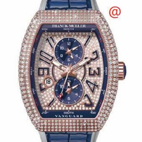 Franck Muller V45MBSCDTDCD5NBU(DIAMBL5N) Master Banker Mens Chronograph Automatic Watch