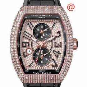 Franck Muller V45MBSCDTDCD5NNR(DIAMNR5N) Master Banker Mens Chronograph Automatic Watch
