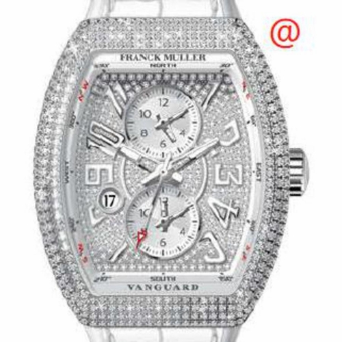 Franck Muller V45MBSCDTDCDACBC(DIAMBLCAC) Master Banker Mens Chronograph Automatic Watch