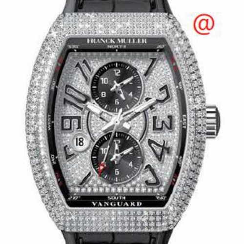 Franck Muller V45MBSCDTDCDACNR(DIAMNRAC) Master Banker Mens Chronograph Automatic Watch
