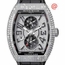 Franck Muller V45MBSCDTDCDACNR(DIAMNRAC) Master Banker Mens Chronograph Automatic Watch