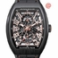 Franck Muller V45MBSCDTSQTTTNRBR5N(NRBLC5N) Master Banker Skeleton Mens Chronograph Automatic Watch