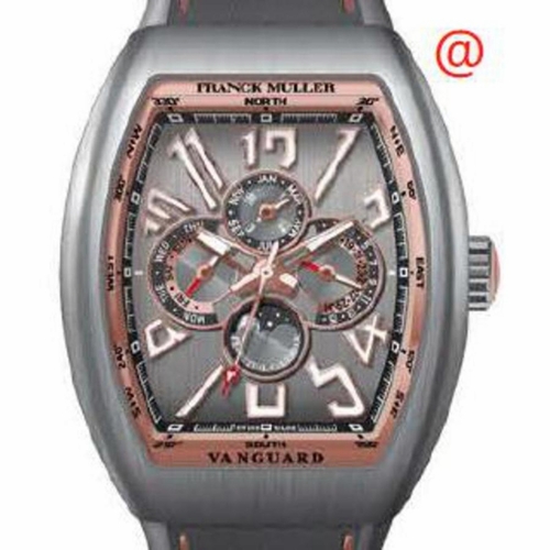 Franck Muller V45QPTTBR5N(TTBLC5N) Vanguard Mens Automatic Watch