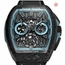 Franck Muller V45RCGCCGDSQTKRY2CARBLNR(BLNRBL) Krypton Racing Skeleton Mens Chronograph Hand Wind Watch