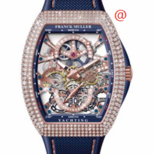 Franck Muller V45S6PRGDSQTDMVTDYACHTANC5NBL(BLBLCRGE) Vanguard Yachting Mens Hand Wind Watch