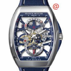 Franck Muller V45S6PRSQTYACHTANCACBL(BLBLCRGE) Vanguard Yachting Mens Hand Wind Watch