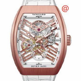 Franck Muller V45S6SQT5NBRBC(BLCNRRGE) Seven Days Mens Hand Wind Watch