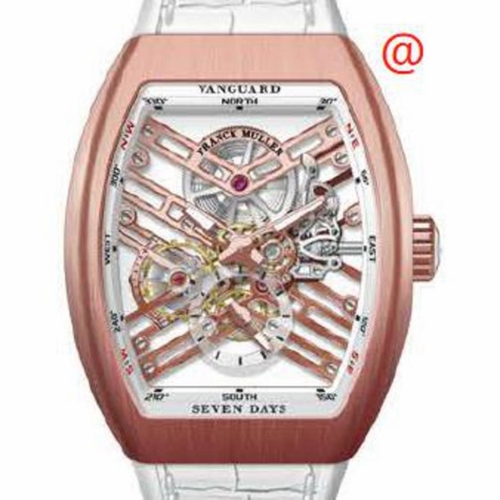 Franck Muller V45S6SQT5NBRBC(BLCNRRGE) Seven Days Mens Hand Wind Watch