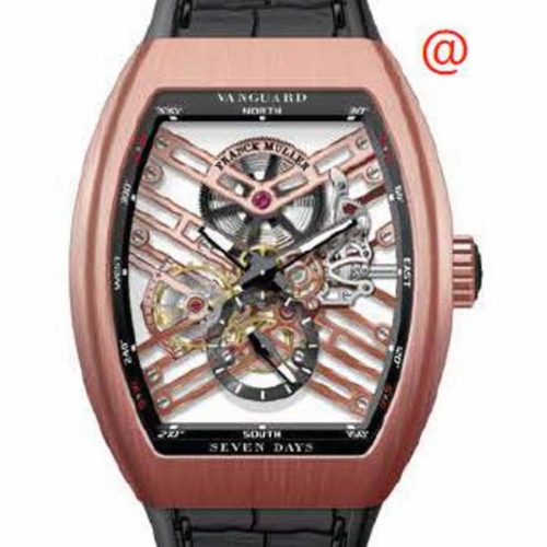 Franck Muller V45S6SQT5NBRNR(NRBLCRGE) Seven Days Mens Hand Wind Watch