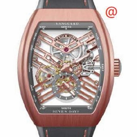 Franck Muller V45S6SQT5NBRTT(TTBLC) Seven Days Mens Hand Wind Watch