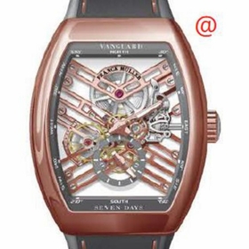 Franck Muller V45S6SQT5NTT(TTBLC) Seven Days Mens Hand Wind Watch