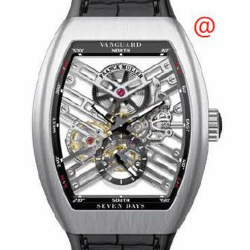 Franck Muller V45S6SQTACBRNR(NRBLCRGE) Seven Days Mens Hand Wind Watch