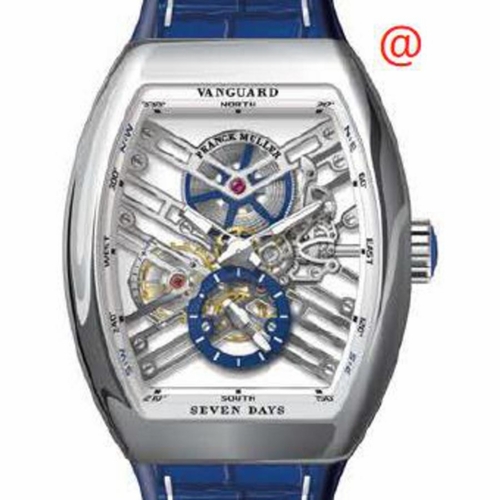 Franck Muller V45S6SQTACBU(BLCNRBL) Seven Days Mens Hand Wind Watch