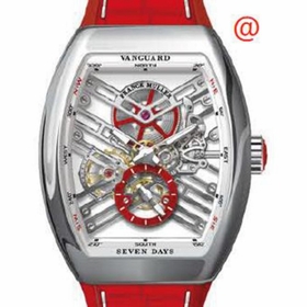 Franck Muller V45S6SQTACRG(BLCNRRGE) Seven Days Mens Hand Wind Watch