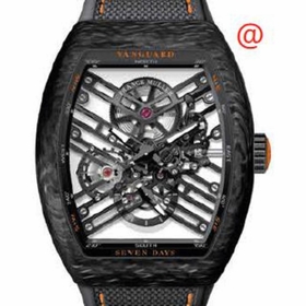 Franck Muller V45S6SQTCARBONOR(NRGRIOR) Seven Days Mens Hand Wind Watch