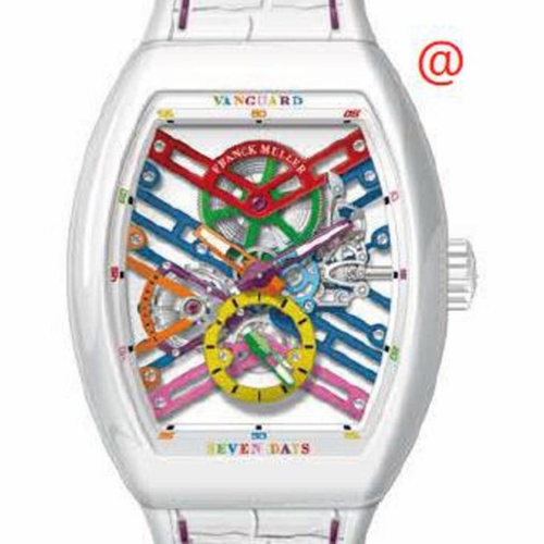 Franck Muller V45S6SQTCOLDRMTTBCBC(JANR) Seven Days Mens Hand Wind Watch
