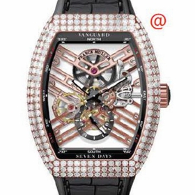 Franck Muller V45S6SQTD5NNR(NRBLCRGE) Seven Days Mens Hand Wind Watch