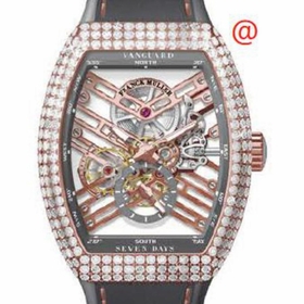 Franck Muller V45S6SQTD5NTT(TTBLC) Seven Days Mens Hand Wind Watch