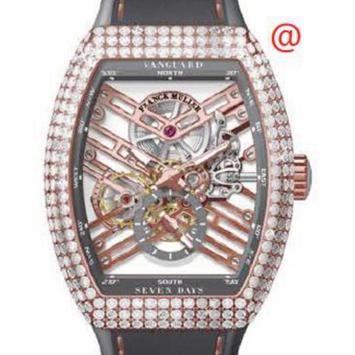 Franck Muller V45S6SQTD5NTT(TTBLC) Seven Days Mens Hand Wind Watch