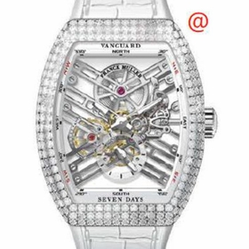 Franck Muller V45S6SQTDACBC(BLCNRRGE) Seven Days Mens Hand Wind Watch