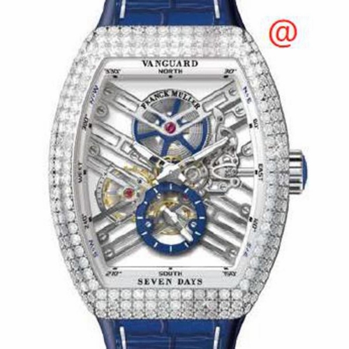 Franck Muller V45S6SQTDACBU(BLCNRBL) Seven Days Mens Hand Wind Watch