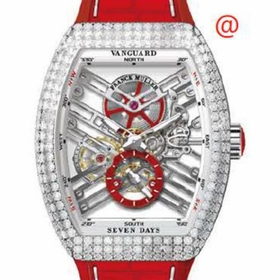 Franck Muller V45S6SQTDACRG(BLCNRRGE) Seven Days Mens Hand Wind Watch