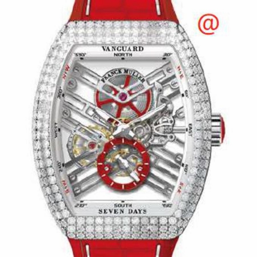 Franck Muller V45S6SQTDACRG(BLCNRRGE) Seven Days Mens Hand Wind Watch