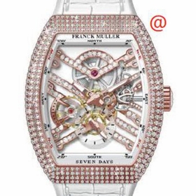 Franck Muller V45S6SQTDMVTD5NBC(BLCNRRGE) Seven Days Mens Hand Wind Watch