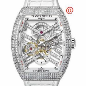 Franck Muller V45S6SQTDMVTDACBC(BLCNRRGE) Seven Days Mens Hand Wind Watch