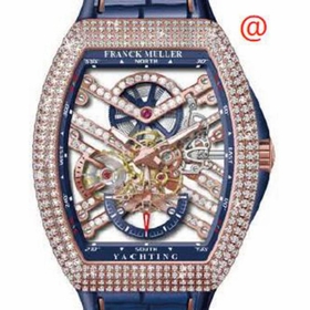 Franck Muller V45S6SQTDMVTDYACHTING5NBL(BLBLCRGE) Vanguard Yachting Mens Hand Wind Watch