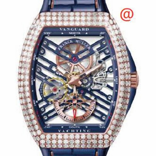 Franck Muller V45S6SQTDYACHTING5NBL(BLBLCRGE) Vanguard Yachting Mens Hand Wind Watch